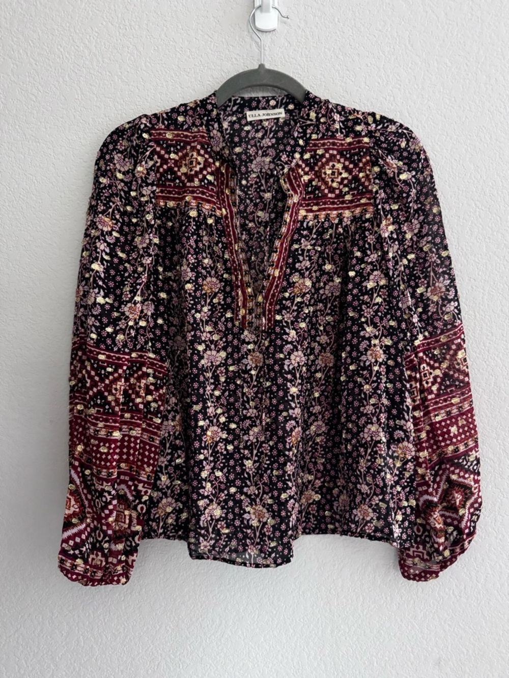 ULLA JOHNSON - Constance Blouse 0 - Picture 2 of 6